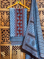 Bagh Handblock Cotton Suit