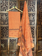 Bagh Handblock Cotton Suit