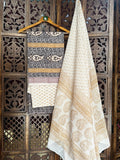 Bagh Handblock Cotton Suit