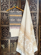 Bagh Handblock Cotton Suit