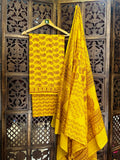 Bagh Handblock Cotton Suit