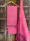 Bagh Handblock Cotton Suit