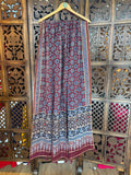 MAROON HANDCRAFTED AJARKH DUPATTA - 2 HANDMADEAHOLIC BY MISHKA
