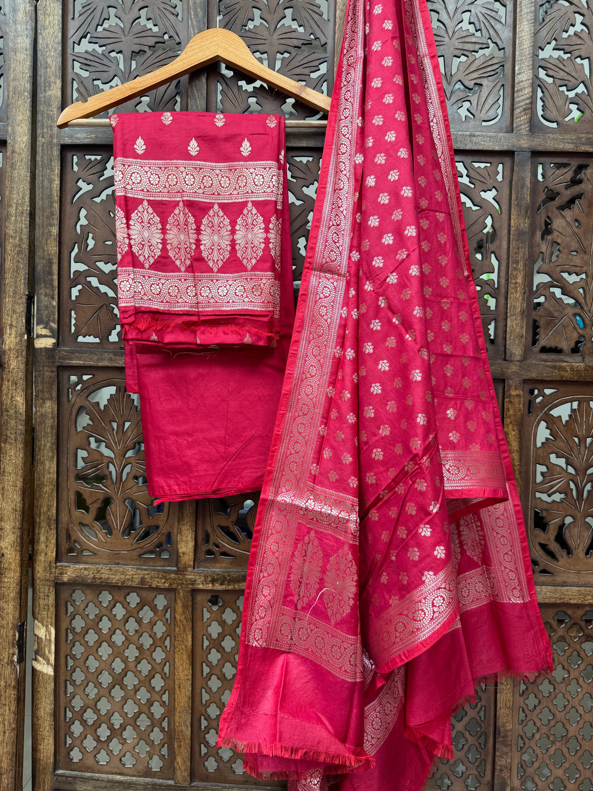 CHERRY KATAN ZARL SUIT HANDMADEAHOLIC BY MISHKA