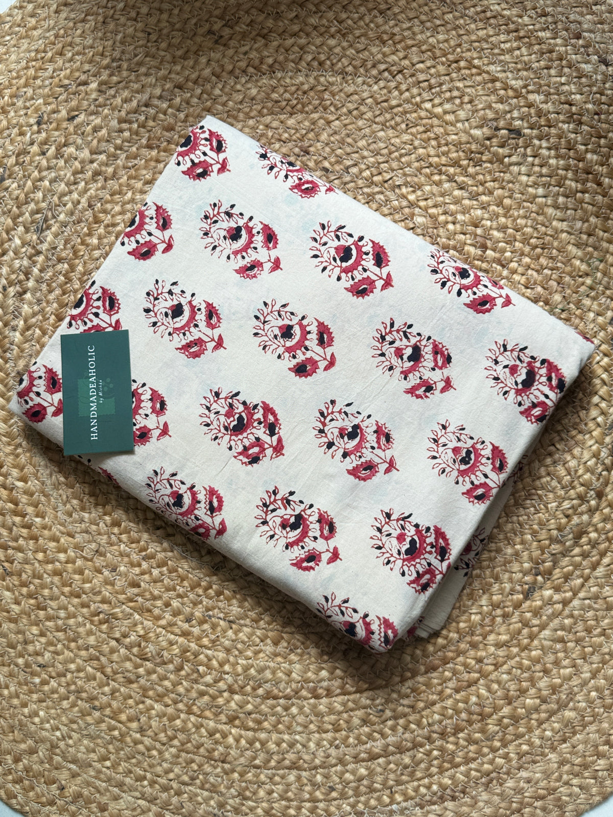 HANDBLOCK PRINTED COTTON FABRIC