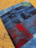 NATURAL AJRAKH HANDBLOCK FABRIC