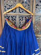 DARK BLUE LAMPI SKIRT RAAS'25 HANDMADEAHOLIC BY MISHKA