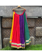 MULTI LAHERIYA SKIRT HANDMADEAHOLIC BY MISHKA