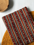NATURAL AJRAKH HANDBLOCK COTTON FABRIC