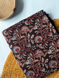 NATURAL AJRAKH HANDBLOCK COTTON FABRIC