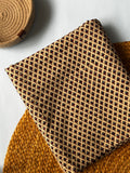 NATURAL AJRAKH HANDBLOCK COTTON FABRIC