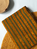 NATURAL AJRAKH HANDBLOCK COTTON FABRIC