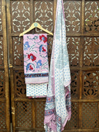 LINEN HANDBLOCK SUIT
