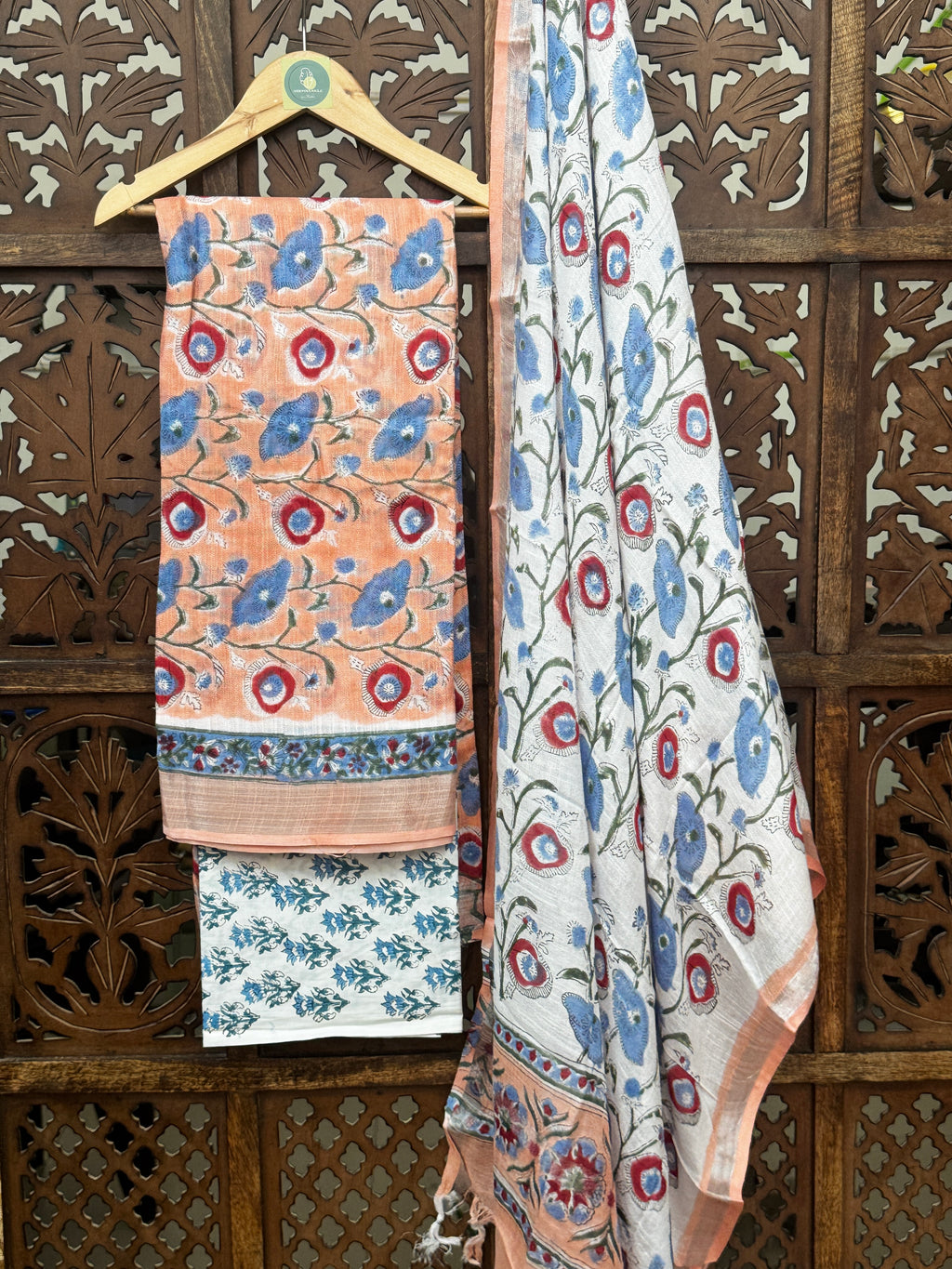 LINEN HANDBLOCK SUIT