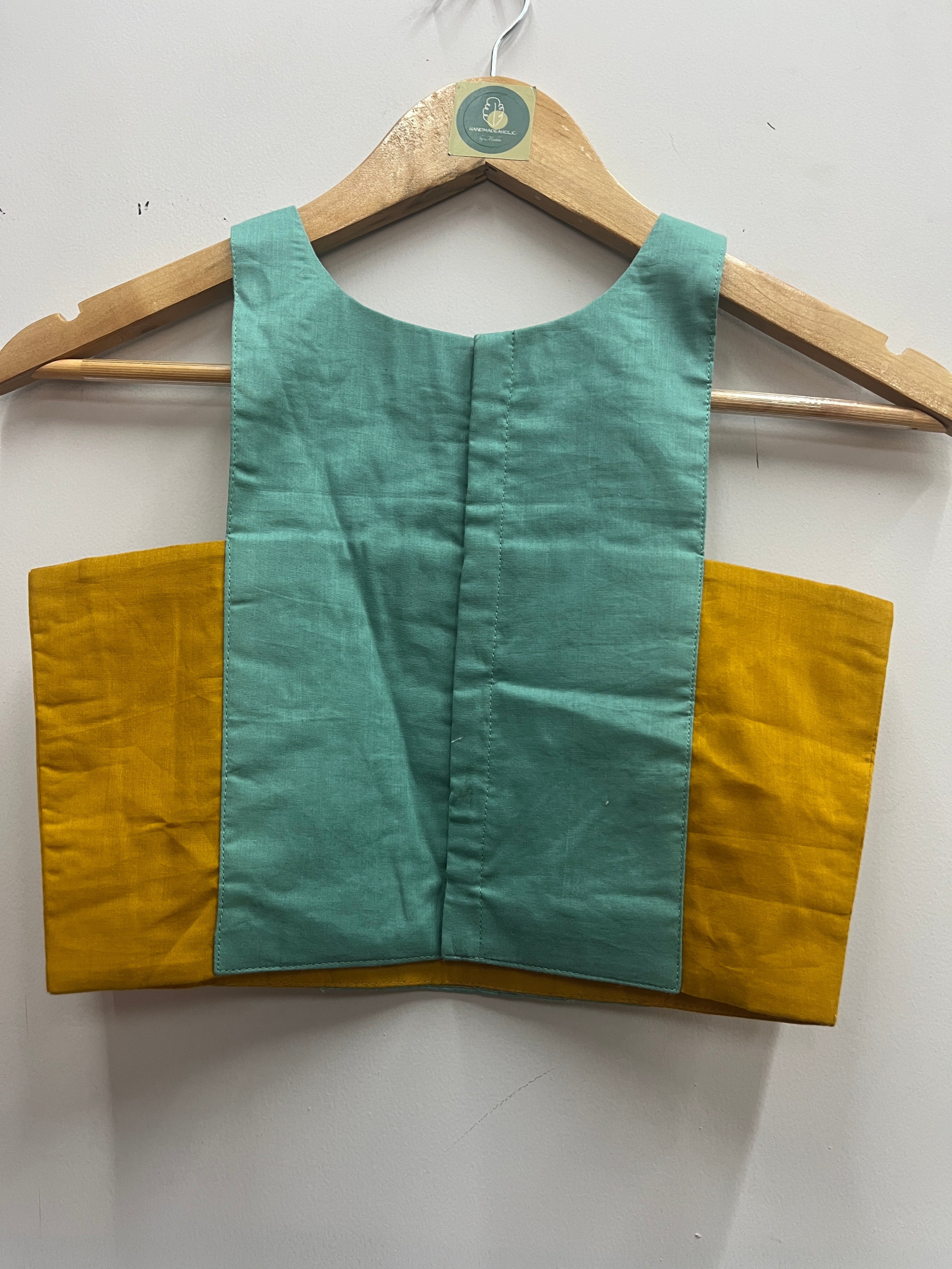 MULTI KALI MULMUL COTTON  KIDS CHOLI HANDMADEAHOLIC BY MISHKA