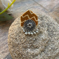YELLOW AJRAKH RING HANDMADEAHOLIC BY MISHKA
