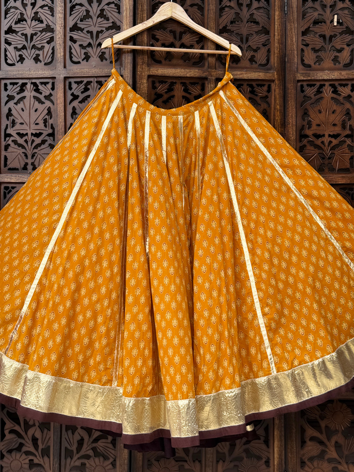 Mustard Skirt Raas'26