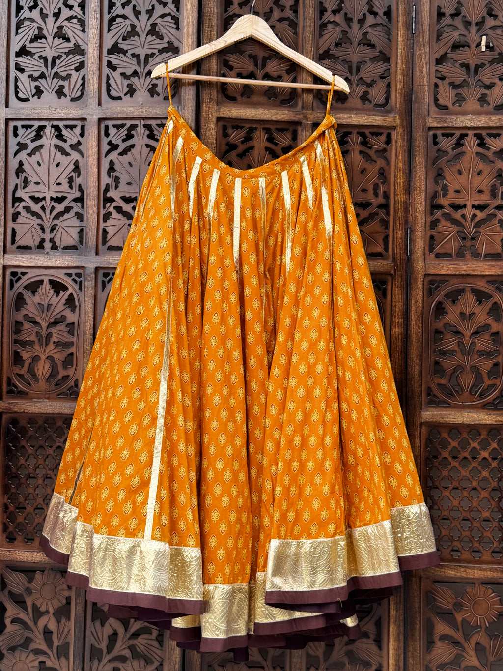 Mustard Skirt Raas'26