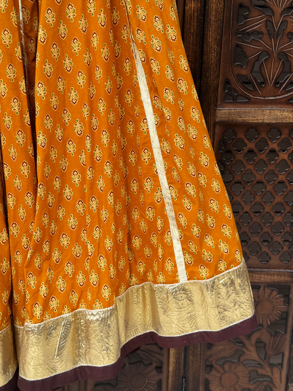 Mustard Skirt Raas'26