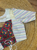 MULTI THREAD BANJARA BLOUSE HANDMADEAHOLIC BY MISHKA