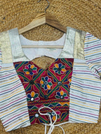 MULTI THREAD BANJARA BLOUSE HANDMADEAHOLIC BY MISHKA