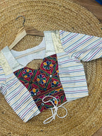 MULTI THREAD BANJARA BLOUSE HANDMADEAHOLIC BY MISHKA