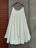 OFF WHITE UMBRELLA MIRROR WORK SKIRT HANDMADEAHOLIC BY MISHKA