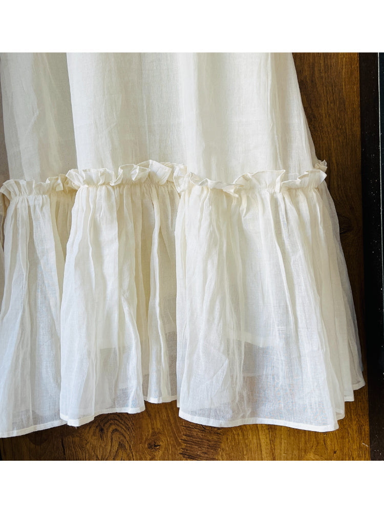 BOHO A-LINE FRILL KURTIES HANDMADEAHOLIC BY MISHKA