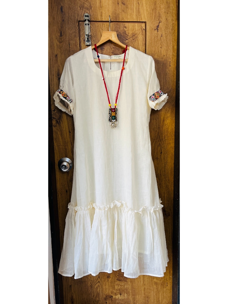 BOHO A-LINE FRILL KURTIES HANDMADEAHOLIC BY MISHKA