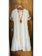 BOHO A-LINE FRILL KURTIES HANDMADEAHOLIC BY MISHKA