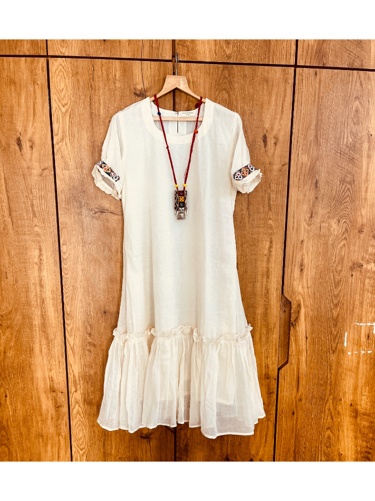BOHO A-LINE FRILL KURTIES HANDMADEAHOLIC BY MISHKA