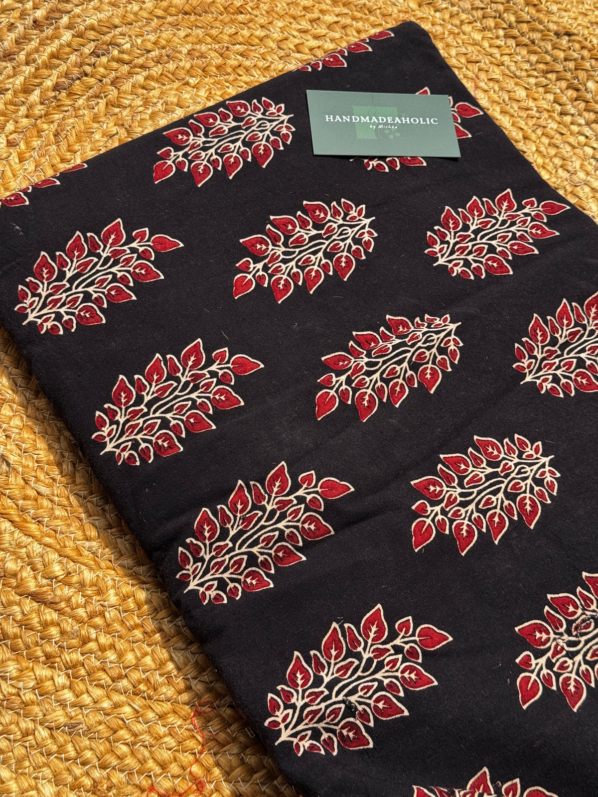 Vegetable Dye Ajrakh  Cotton