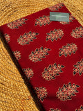 Vegetable Dye Ajrakh  Cotton
