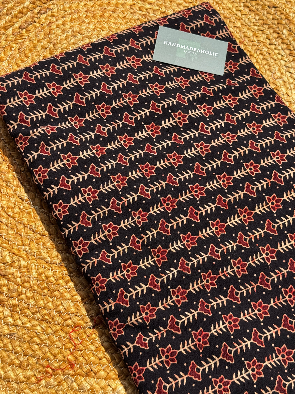Vegetable Dye Ajrakh  Cotton