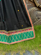 Classic Black Varajana Dupatta HANDMADEAHOLIC BY MISHKA