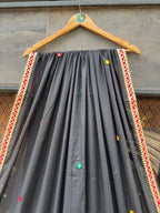 Classic Black Varajana Dupatta HANDMADEAHOLIC BY MISHKA