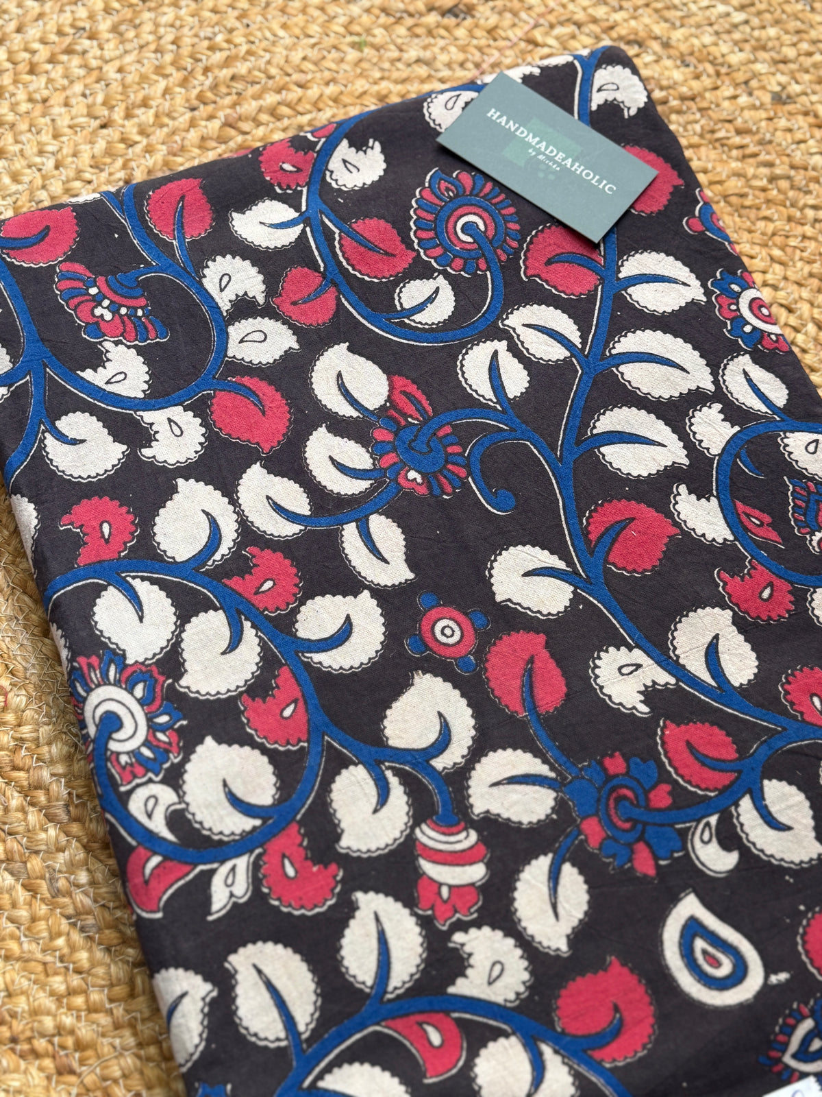 Kalamkari Handblock Cotton Fabric