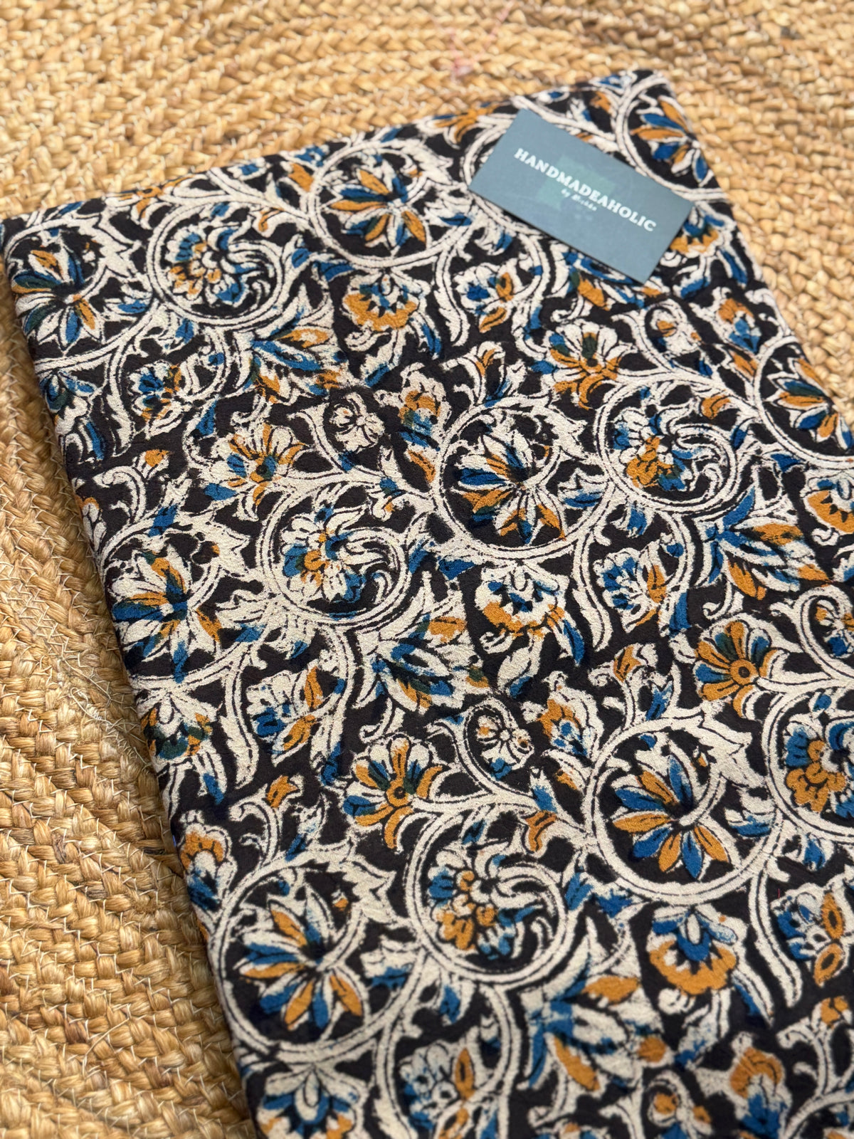 Kalamkari Handblock Cotton Fabric