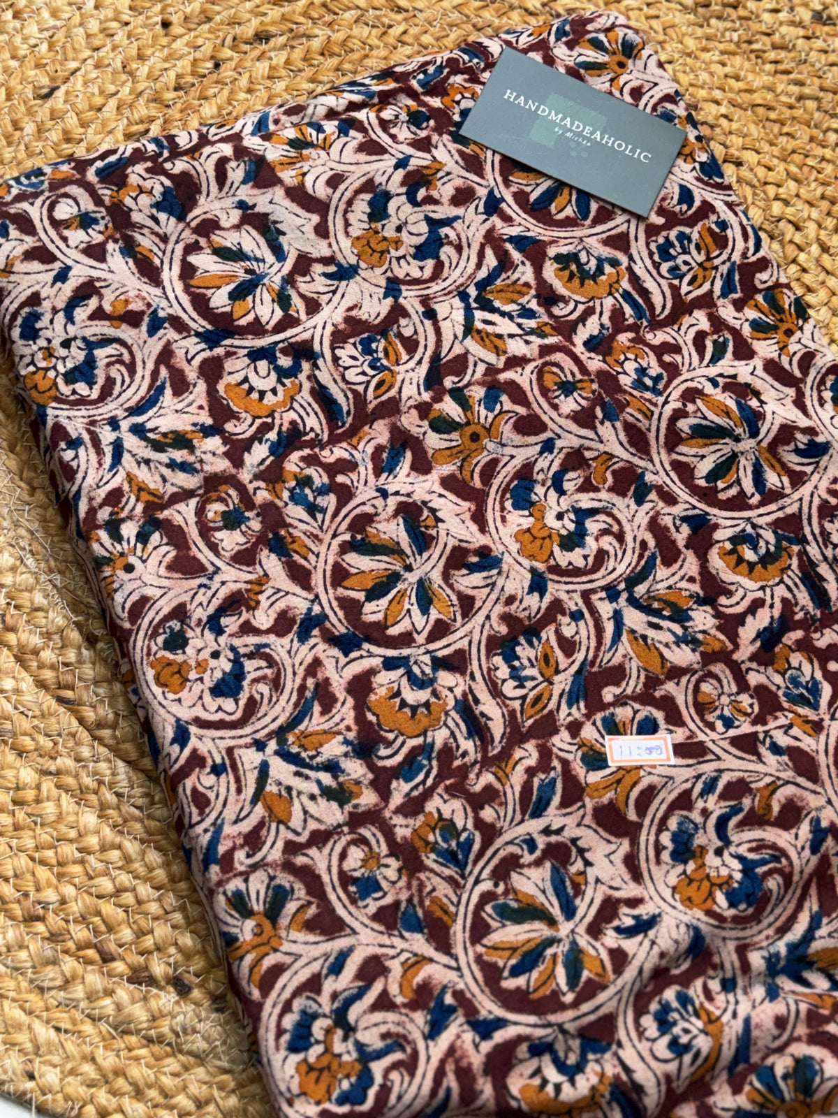 Kalamkari Handblock Cotton Fabric