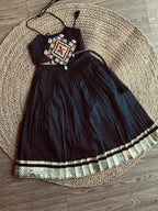 BLACK MAHI KIDS CHOLI HANDMADEAHOLIC BY MISHKA