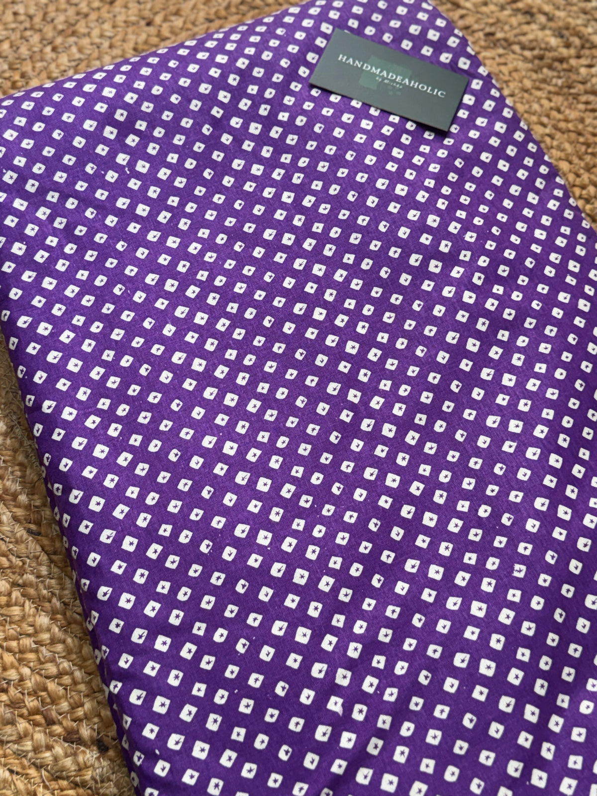 Cambric Cotton Bandhani Fabric
