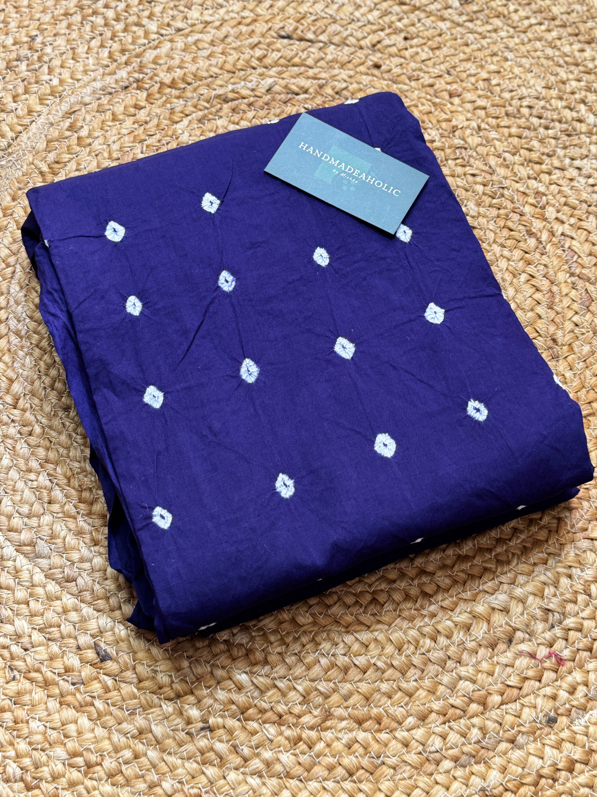 Handcrafted Cotton Bandhani Fabric