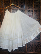 OFF WHITE KIDS SKIRT RAAS'25 HANDMADEAHOLIC BY MISHKA