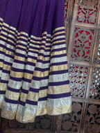 PURPLE LAMPI SKIRT RAAS'25 HANDMADEAHOLIC BY MISHKA