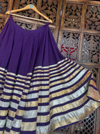 PURPLE LAMPI SKIRT RAAS'25 HANDMADEAHOLIC BY MISHKA
