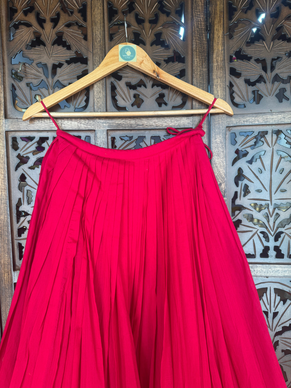 PINK KIDS CHOLI RAAS'25 HANDMADEAHOLIC BY MISHKA