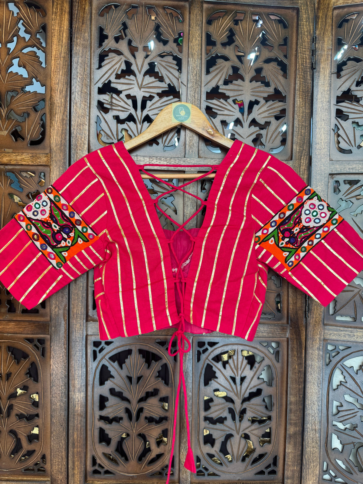 PINK BANJARA BLOUSE HANDMADEAHOLIC BY MISHKA