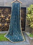 PEACOCK VINTAGE DUPATTA HANDMADEAHOLIC BY MISHKA