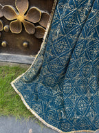 PEACOCK VINTAGE DUPATTA HANDMADEAHOLIC BY MISHKA