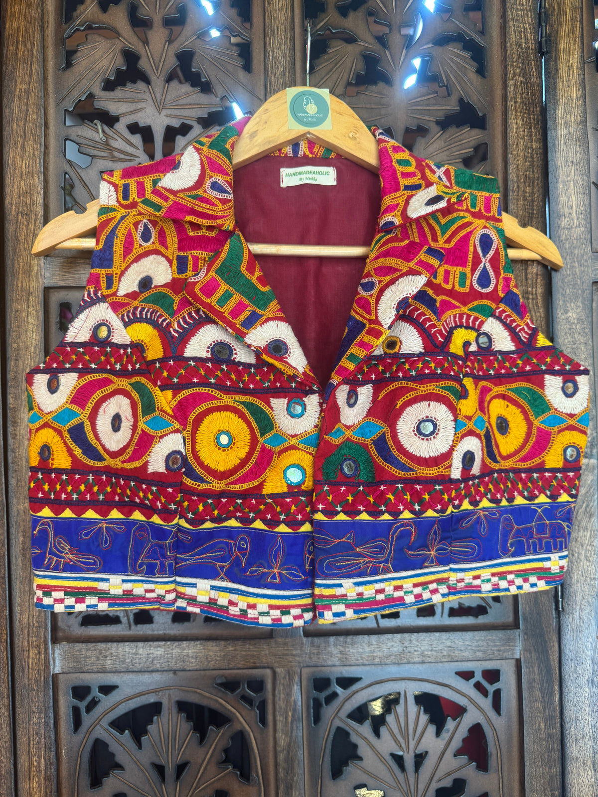 DESI BHARAT BLOUSE HANDMADEAHOLIC BY MISHKA